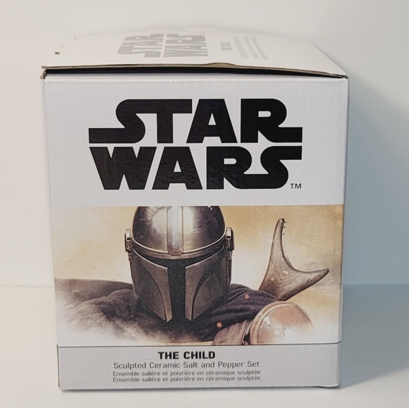 COPY - Star Wars, The Mandalorian, The Child Sculpted Ceramic Salt & Pepper Set… - Picture 4 of 6